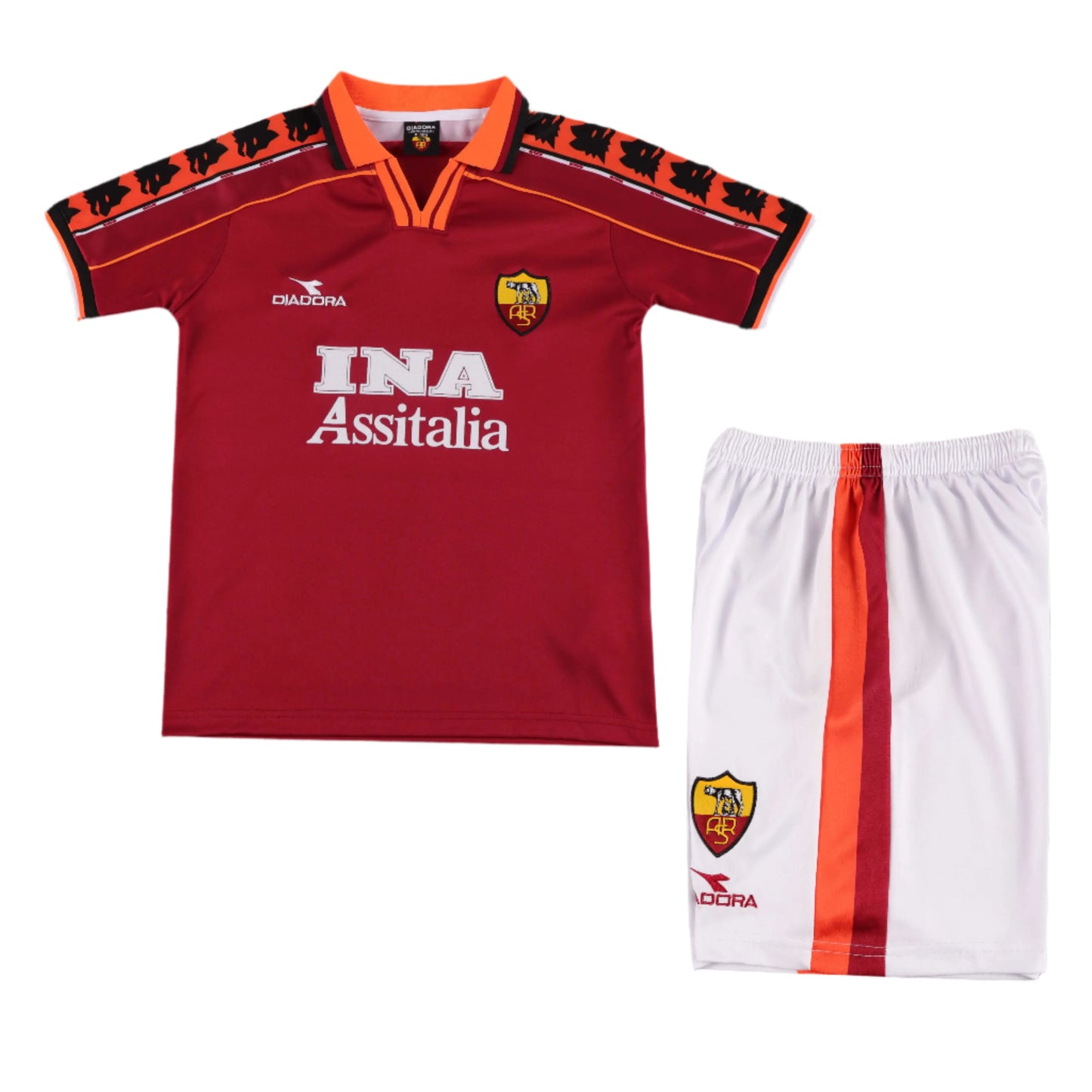 Roma home Retro Kids 1998/99