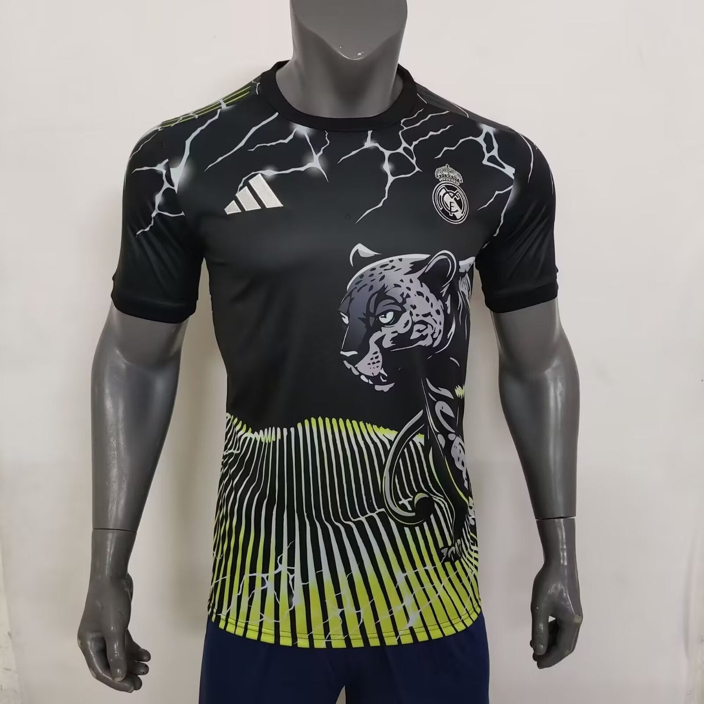 Real Madrid Black Panther Black Green 24/25 T-shirt