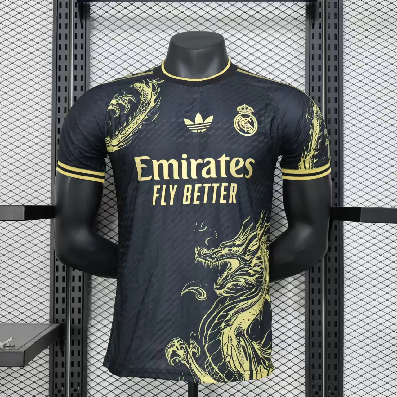 Real Madrid Black Golden Dragon 24/25