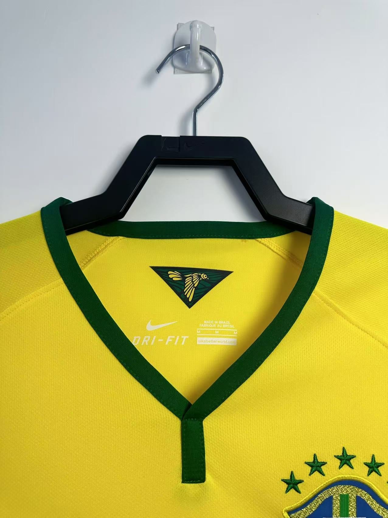 Retro 2014 Brazil home T-shirt