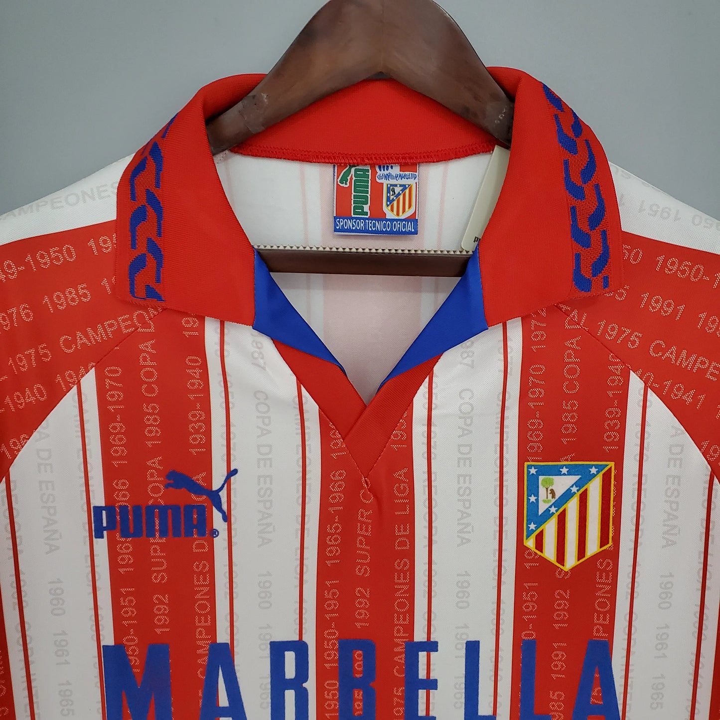 Retro Atletico Madrid home 1995/1996