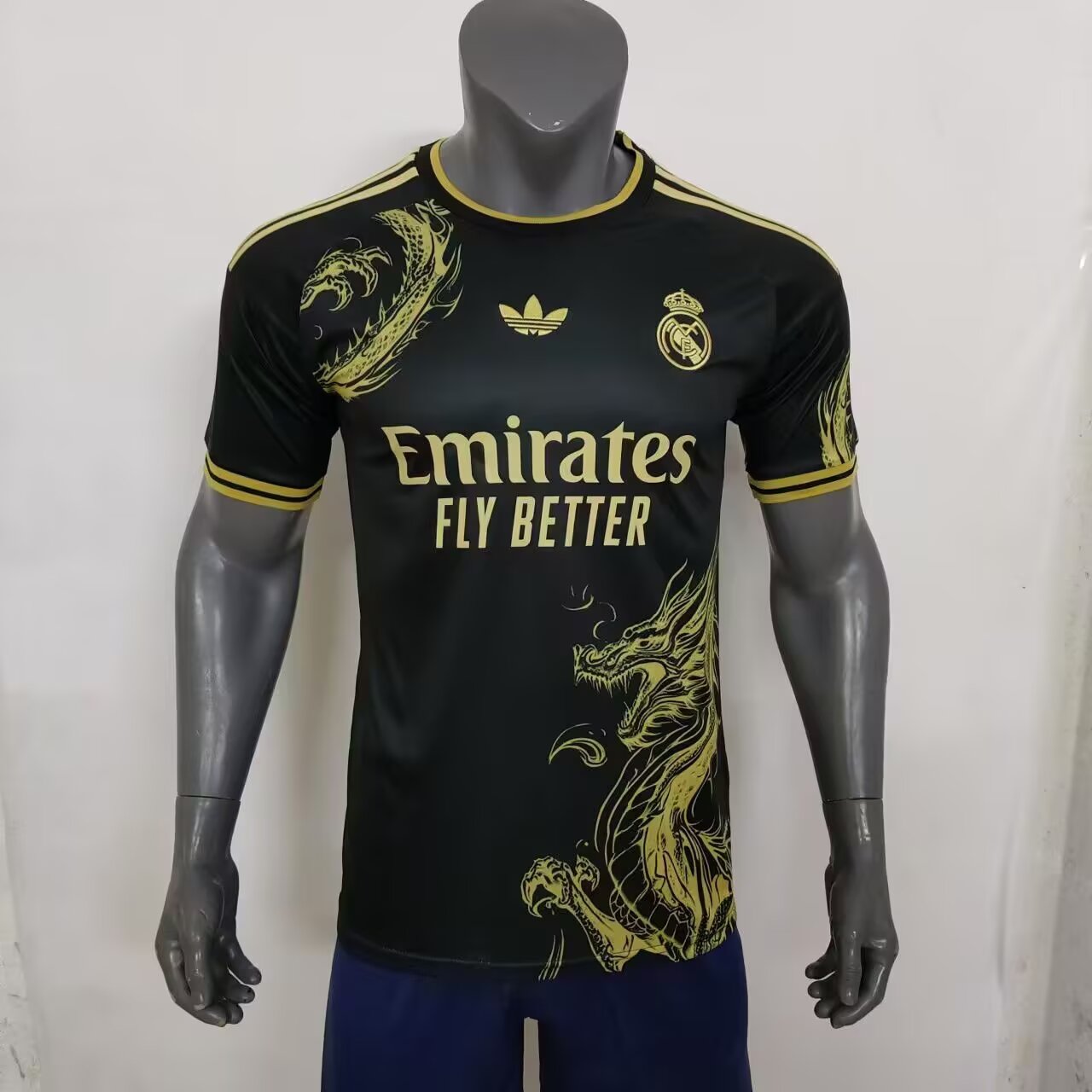 Real Madrid Black Golden Dragon 24/25