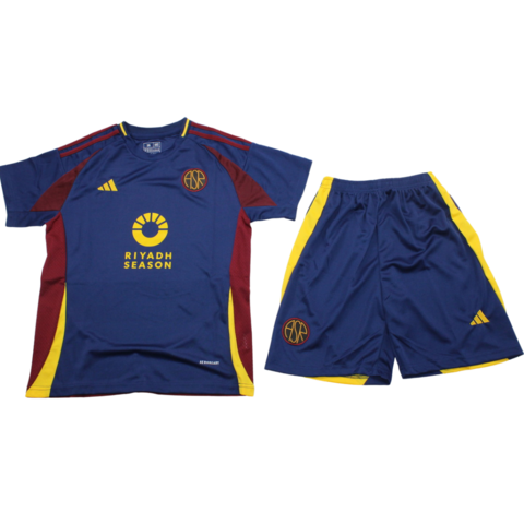 Kids kit  Roma Second away 24/25