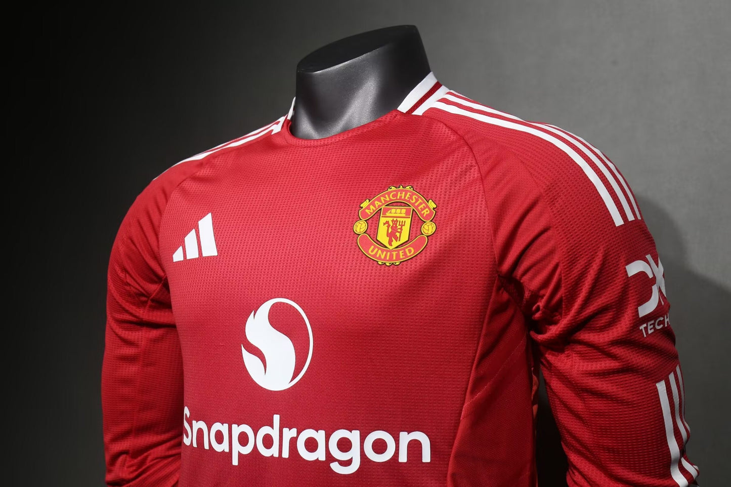 Long sleeved Manchester United home -  Long sleeved