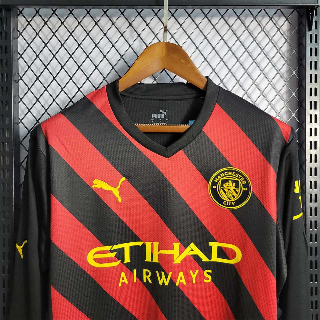 Manchester City away long sleeves 22/ 23