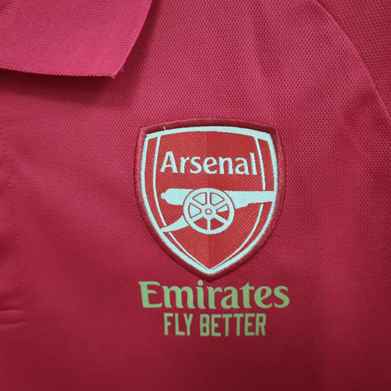 Arsenal Red Polo Shirt 23/24