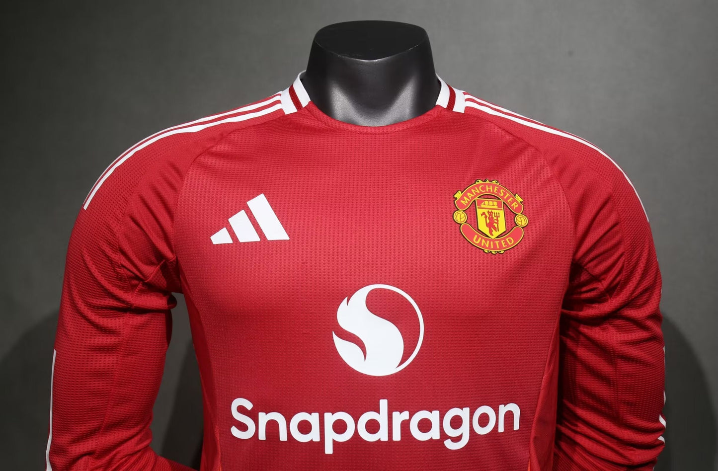 Long sleeved Manchester United home -  Long sleeved