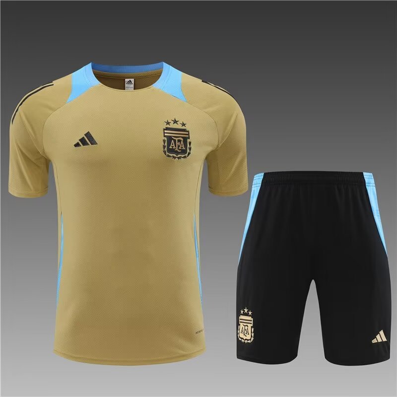 Argentina Gold Short Sleeves kit Set 24/25