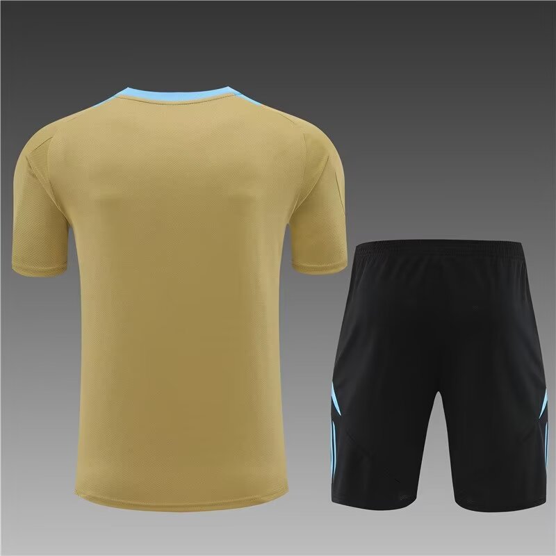 kids kit Argentina Gold Short Sleeves  24/25