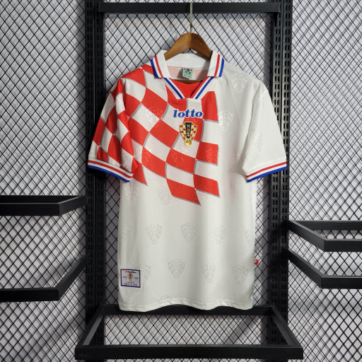 Retro 1998 Croatia away  T-shirt