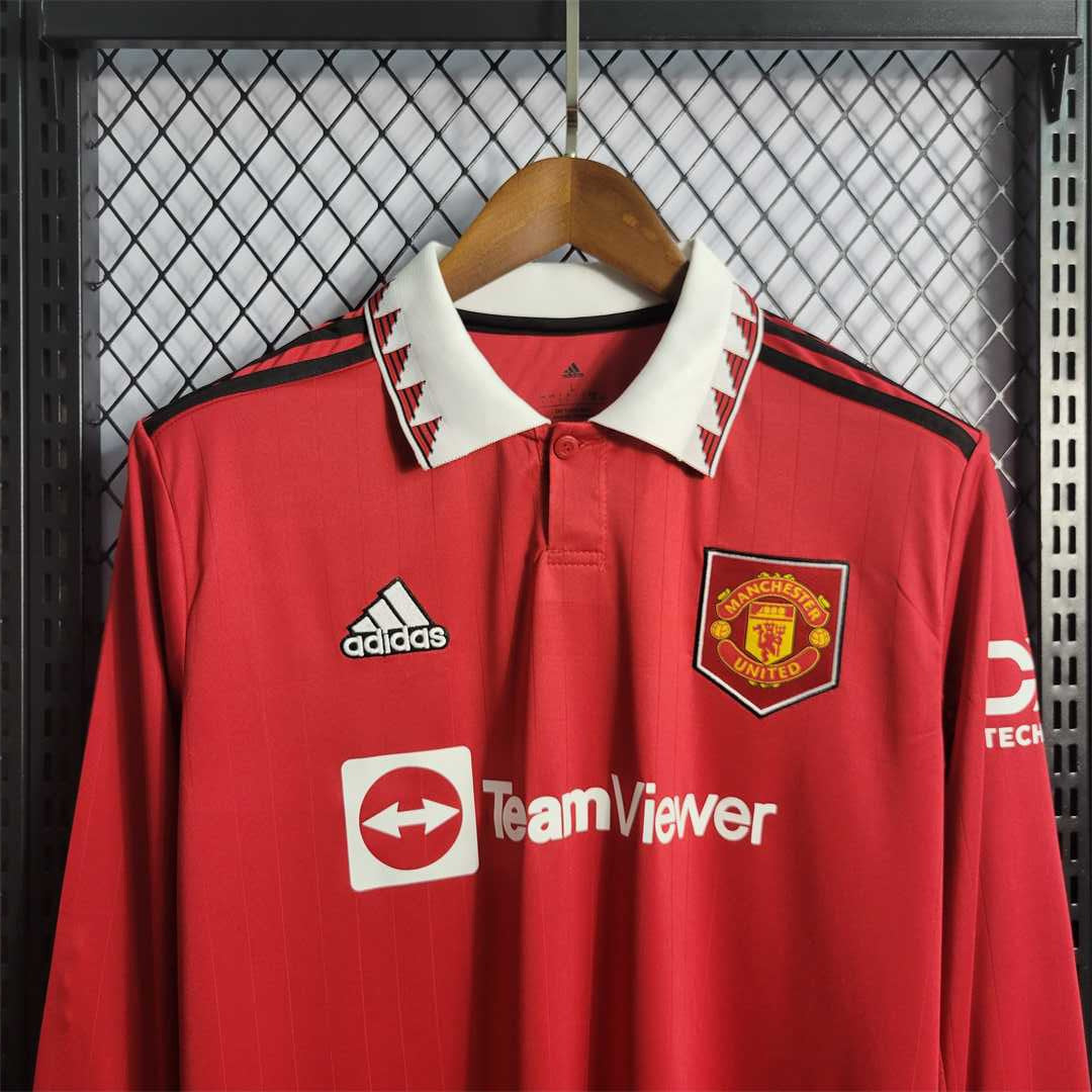 Manchester United home long sleeve 22/23