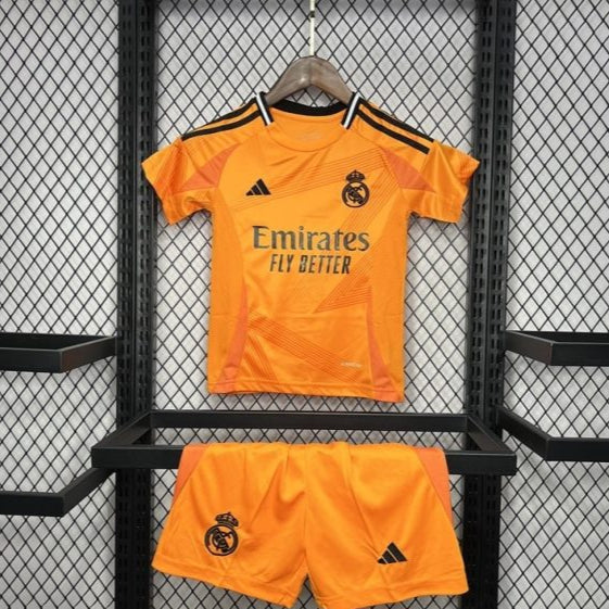 Retro Kids Kit  Real Madrid Second away