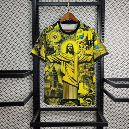 Brazil Jesus Yellow 24/25 T-shirt