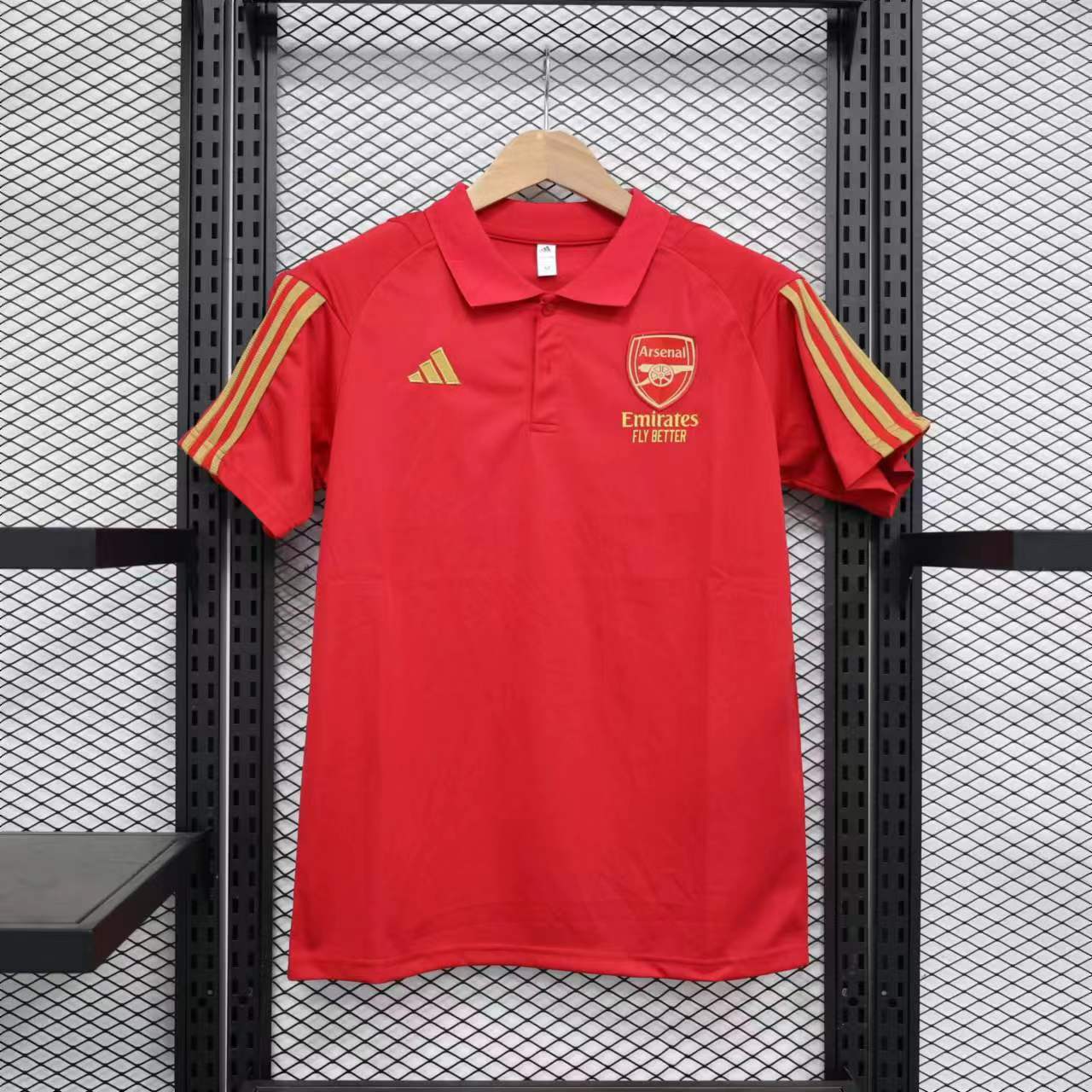 Arsenal Red Polo Shirt 23/24