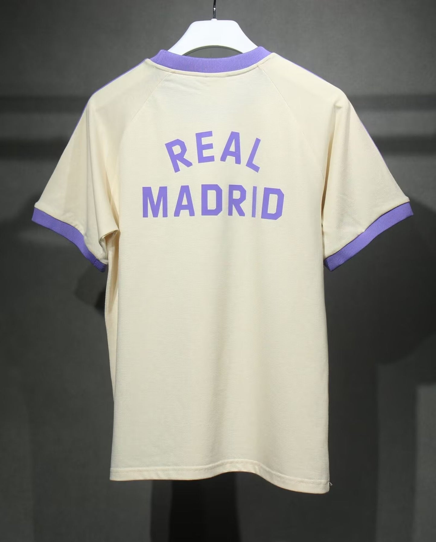 Real Madrid off white cotton T-shirt 24/25