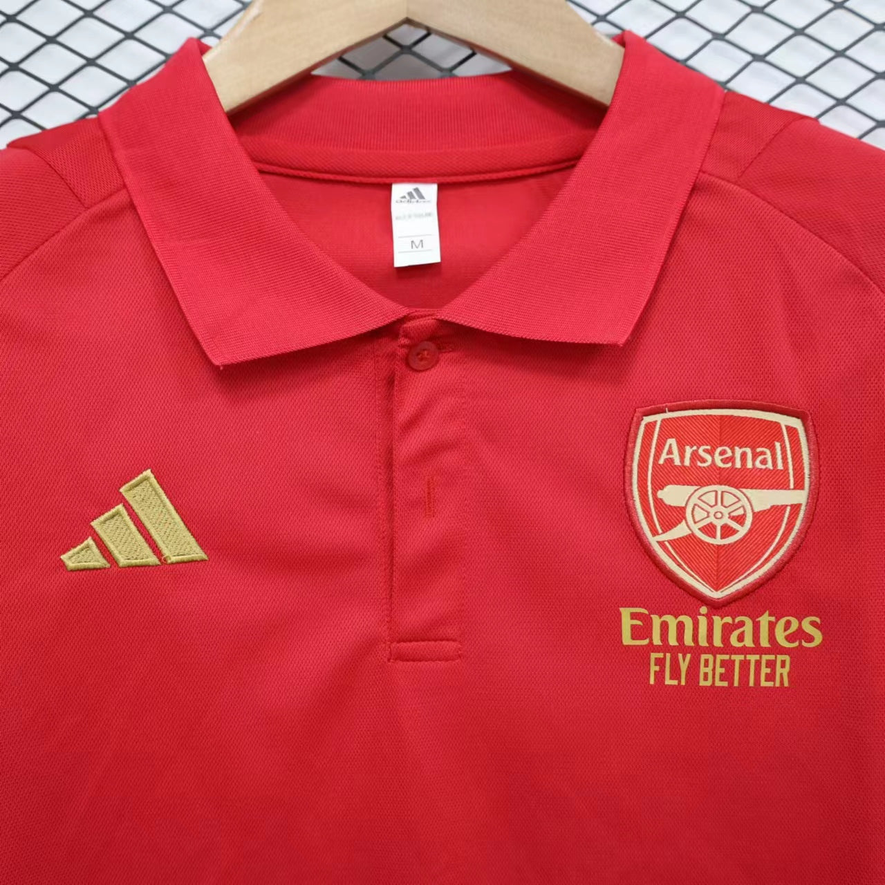 Arsenal Red Polo Shirt 23/24