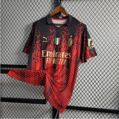 AC Milan Red Pixel  T-Shirt