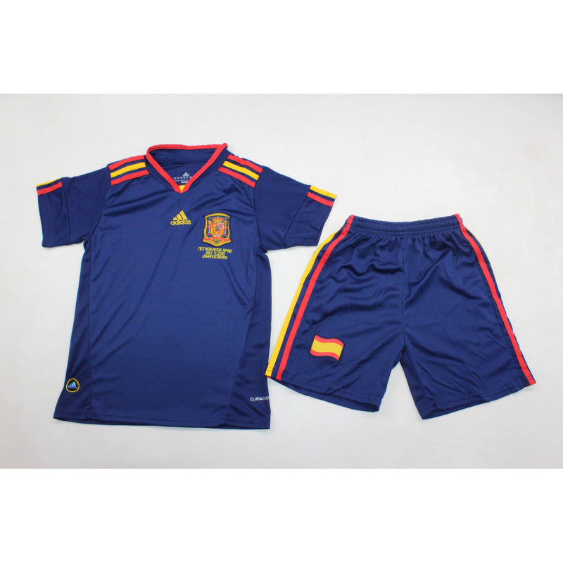 Retro 10 Spain away  kids kit