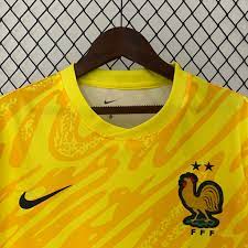 France Goalkeeper Yellow 24/25 T-shirt