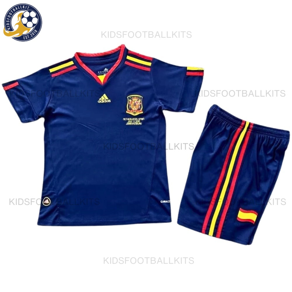 Retro 10 Spain away  kids kit